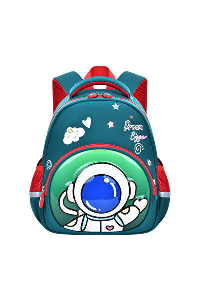 B4U Ghiozdan gradinita baieti 1 compartiment vernil Cosmonaut DAWEIMAO DW-239