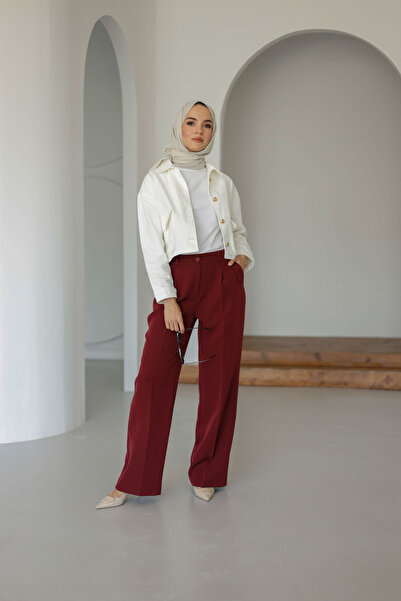 MOONSC YÜKSEK BEL PALAZZO PANTOLON