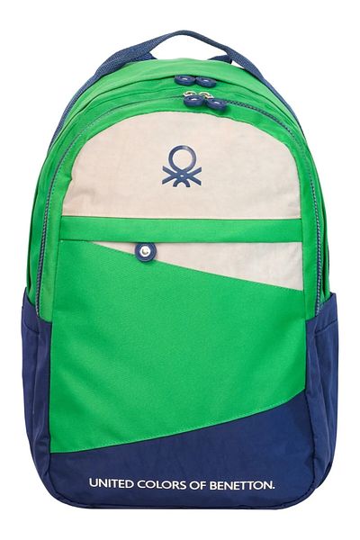 United Colors of Benetton Unisex Teen High School College 2-Piece School Set School Bag and Pen Holder Set 1