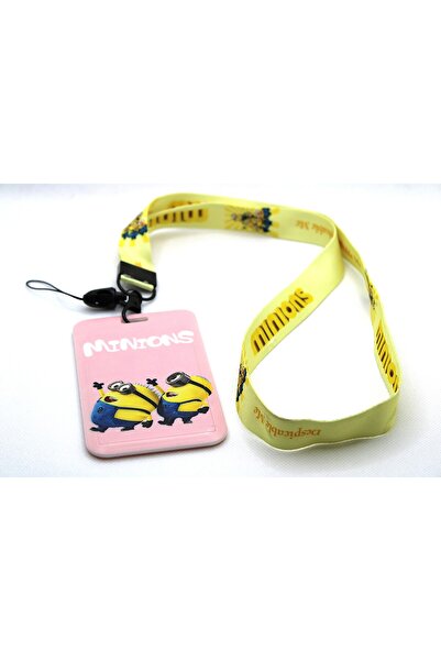 Tezcan Aksesuar بطاقات تعليق الرقبة لشخصية مينيونز