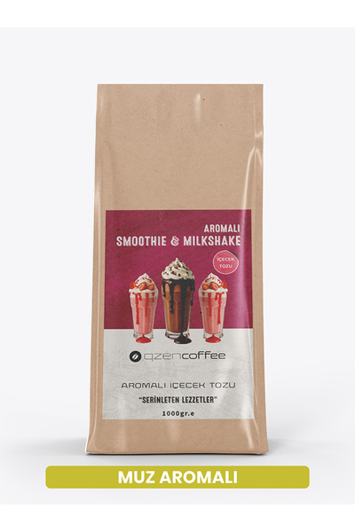 Muz Milkshake & Smothie Tozu 1000 GR