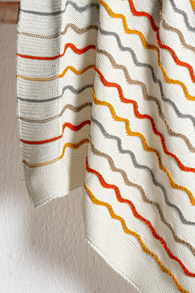 Kanz Knitwear Baby Blanket 90X110 cm - Rainbow