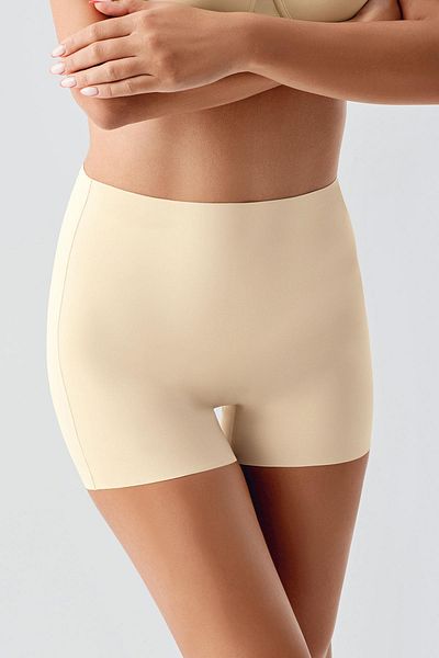 Loule Recovery Normal Waist Mini Laser Cut 2 Pieces Skin - Black Corset Shorts Ol.01.Nb.9205