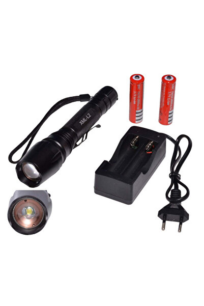 VTM Lanterna Profesionala Led XML L6/5W + Acumulatori