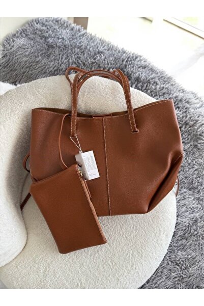 PAZARCLUB Taba Women's a Quality Polen Hand and Shoulder Pinterest Bag
