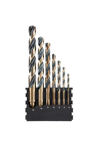 Dewalt - Black & Gold Metal Drill Bits, 7 Pieces [DT70829-QZ]