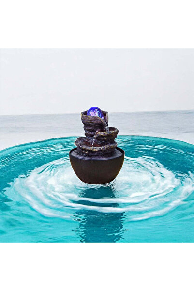 OEM Decorative indoor Zen fountain with ambient light: Calm and serenity