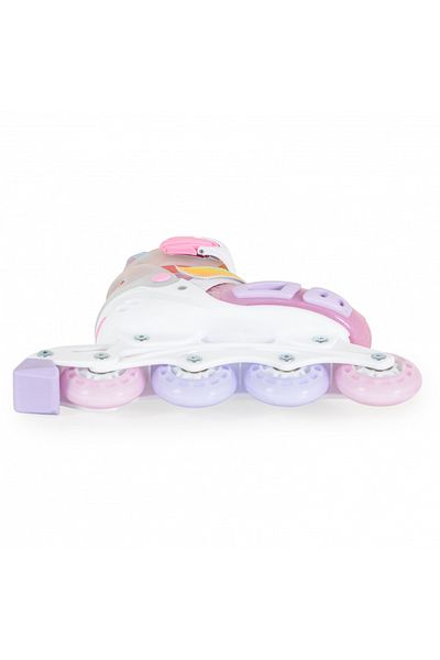 byox Adjustable rollers size 34-38 for children, breathable interior with cushioning foam, adjustable buckles