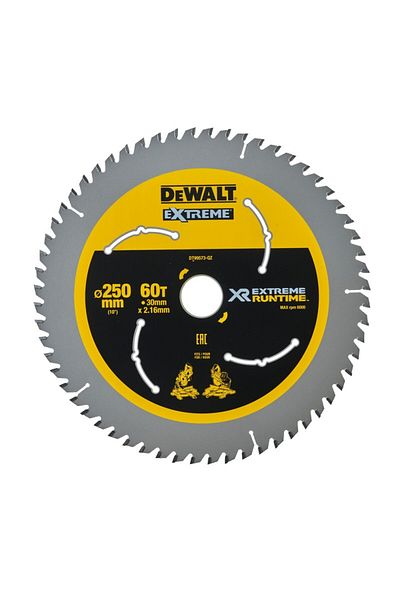 Dewalt - EXTREME circular saw blade, 250x30x2.15mm [DT99573-QZ]