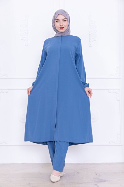 TESETTÜR FERACE GİYİM Linen Double Set