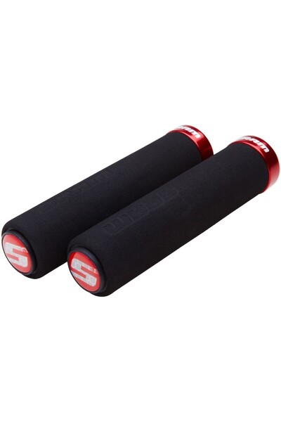 Sram Premium Locking Grips Foam - Black Carbon, 139mm