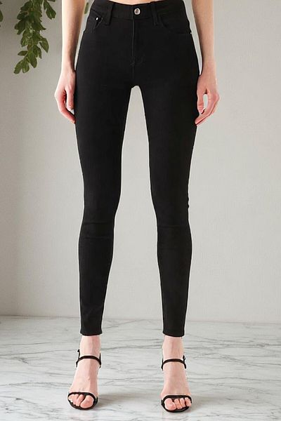 byhaziran butik Women's High Waist Denim Skinny Leg Lycra Skinny Jeans