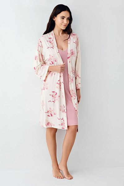 Pierre Cardin Women's Pink Dressing Gown