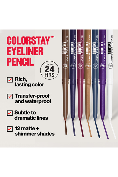 Revlon ColorStay Eyeliner™ Pencil - Black Brown 202