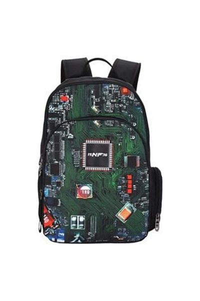 Rovitech Black Backpack Micrichip 15 NF 36 - 30.5 x 15 x 46 cm