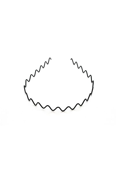 Tezcan Aksesuar Zigzag Curved Model Wire Crown