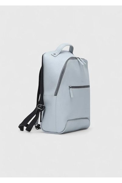 Ramsey Gray Leather Bag