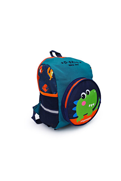 B4U Ghiozdan gradinita baieti, 1 compartiment, Dinozaur Happykids CX001