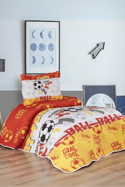 BELENAY HOME Fan Boy Single Bedspread Set - Pique Set