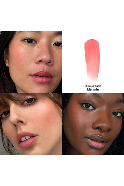 Violette_FR Bisou Blush Cream Blusher and Brush Melanie 7Gr