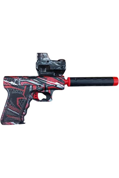 Other لعبة مسدس ماء مموه للأطفال - تصميم واقعي مع كاتم صوت ومنظار - خرزات ماء...