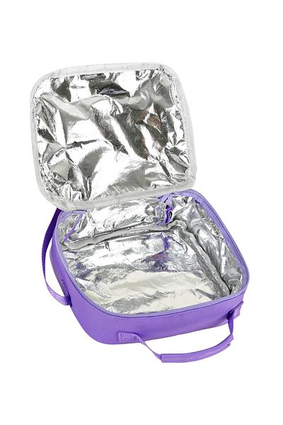 KAFF Lilac Korean Kawaii Style Thermal Insulated Lunch Box with Accessories -25601