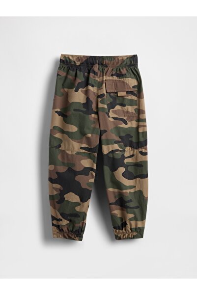 GAP Erkek Bebek Kamuflaj Paraşüt Eşofman Altı