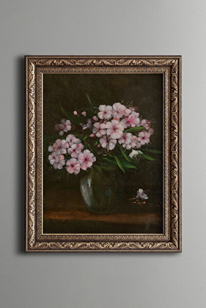 epiqart Ormangülü - Vintage Desenli Çerçeve