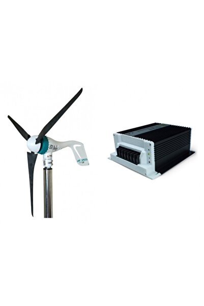 istabreeze Set Air Speed 500W / 24V Rüzgar Türbini + Hibrit Şarj Kontrol Ciha...