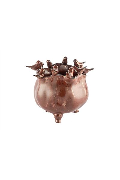 Mikasa Moor Bird Coffee Vase 28X24Cm