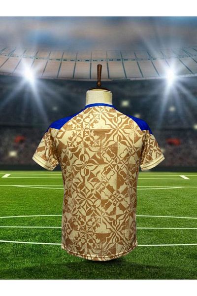 After Party Italy 2023/24 New Season Blue Yellow Anonymous Special Concept Jersey Vs Sports Singlet Ag
