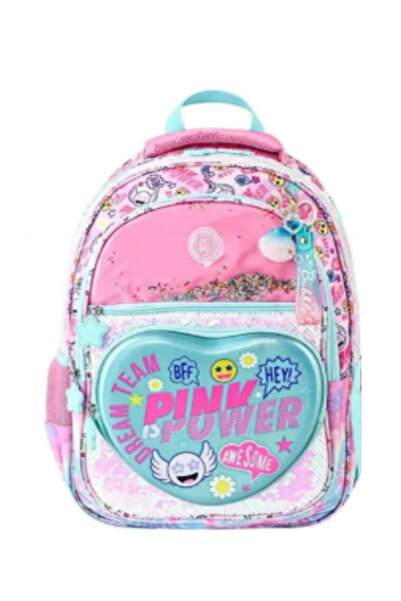 MUGGLE MU-5771 PINK POWER ILKOKUL CANTASI