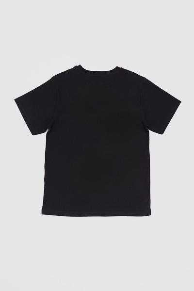 Fulla Moda %100 Pamuk Basic Bisiklet Yaka Unisex Tişört