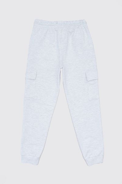 Fulla Moda Text Printed Cargo Pocket Boys' Sweatpants