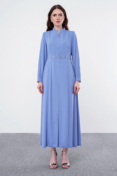Zühre معطف طيار بتفاصيل سلسلة 13485