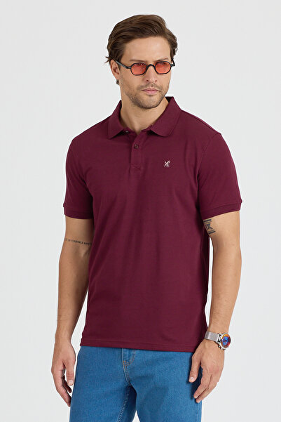 Rodi Regular Fit Cotton Polo Collar Short Sleeve Pique Men's T-Shirt 0002