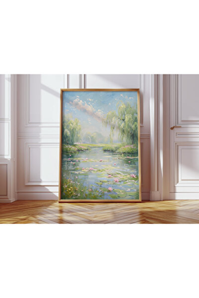 woodhomeworks Tek Parça Salon Ofis Dekor Tablo vrynt