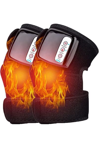 Shopi MUNTAQI 2PCS Electric Heating Knee Massager