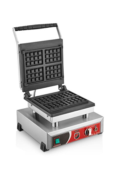 Işıkgaz Dörtlü Kare Waffle Makinesi