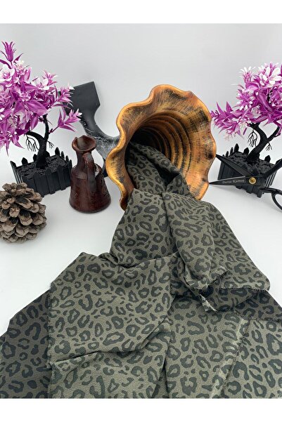 Bursa Kumaş Leopar Desenli Kobe Krep – Cesur Desen, Üstün Konfor