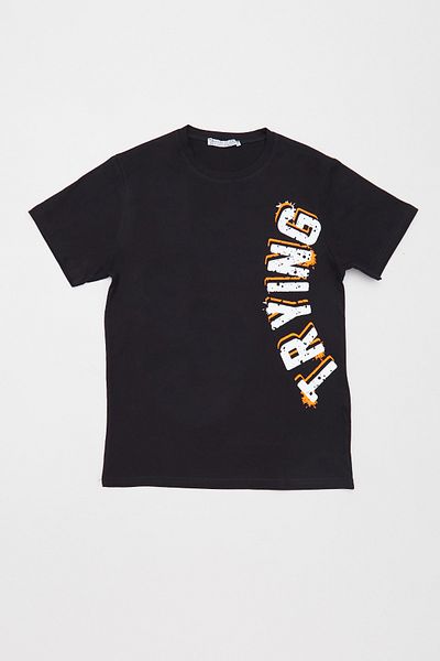 Fulla Moda 100% Cotton Trying Printed Boy's T-Shirt