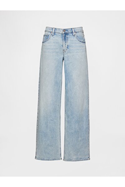 GAP Kadın Açık Mavi Low Rise '90s Jean Pantolon