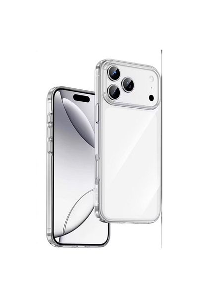 Green Lion جراب ديلجادو للكمبيوتر الشخصي لهاتف iPhone 17 6.3 بوصة - شفاف