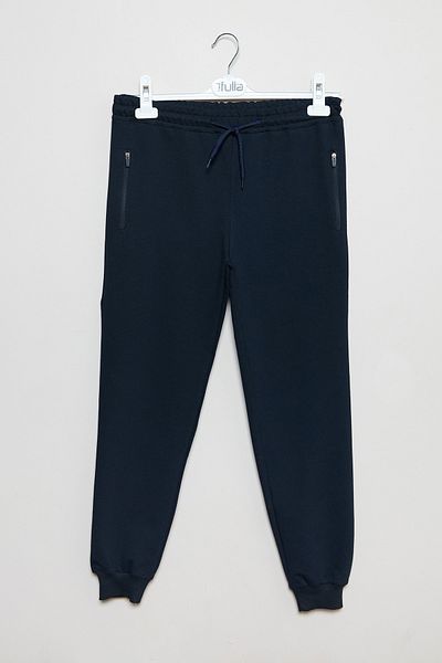 Fulla Moda Παιδικό αθλητικό παντελόνι Unisex με φερμουάρ στη μέση
