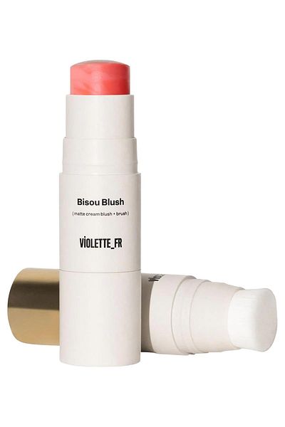 Violette_FR Bisou Blush Cream Blusher and Brush Melanie 7Gr