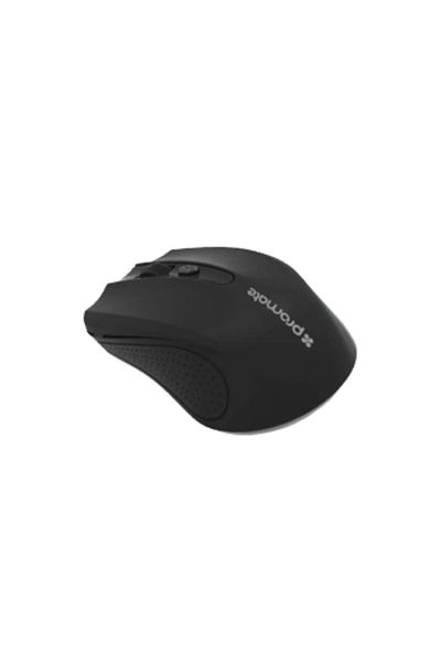 Promate Optical Wireless Ergonomic Mouse Black