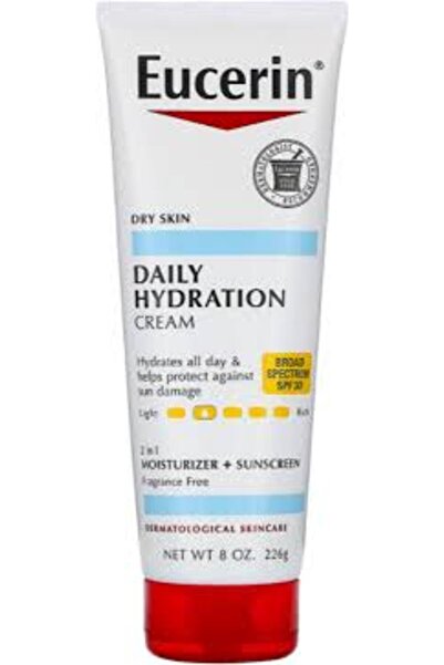 Eucerin يوسرين كريم مرطب مع واقي شمس 226جرم