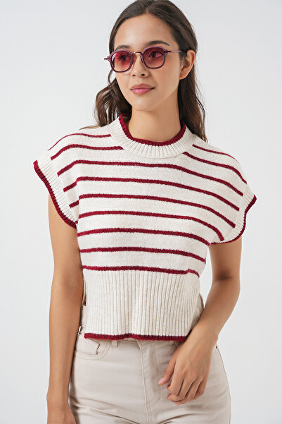 Bigdart Γυναικείο Πλεκτό Πλεκτό 15926 - Claret Red