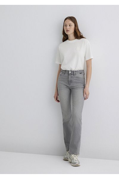 Mavi Jane Mid Smoke Classic Denim.