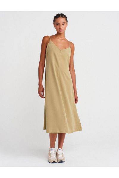 Serpirella Butik Thin Strap Piece Dress